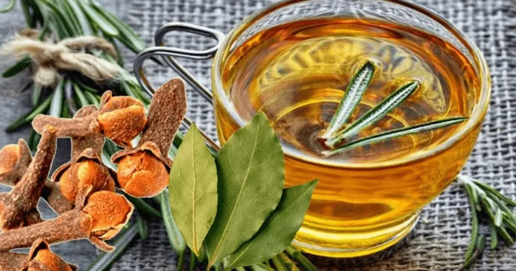 infusión de laurel y romero