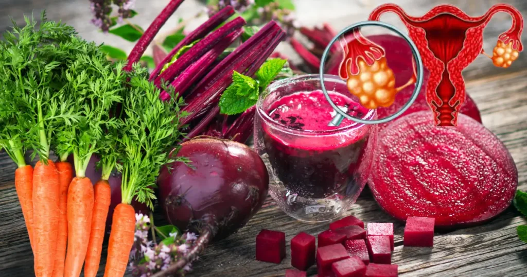 jugo de remolacha para anemia y quistes